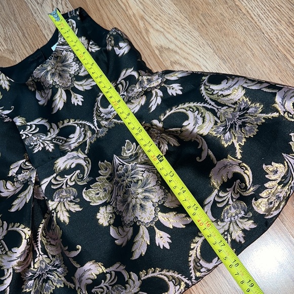 Formal Printed Dress - Picture 5 of 10